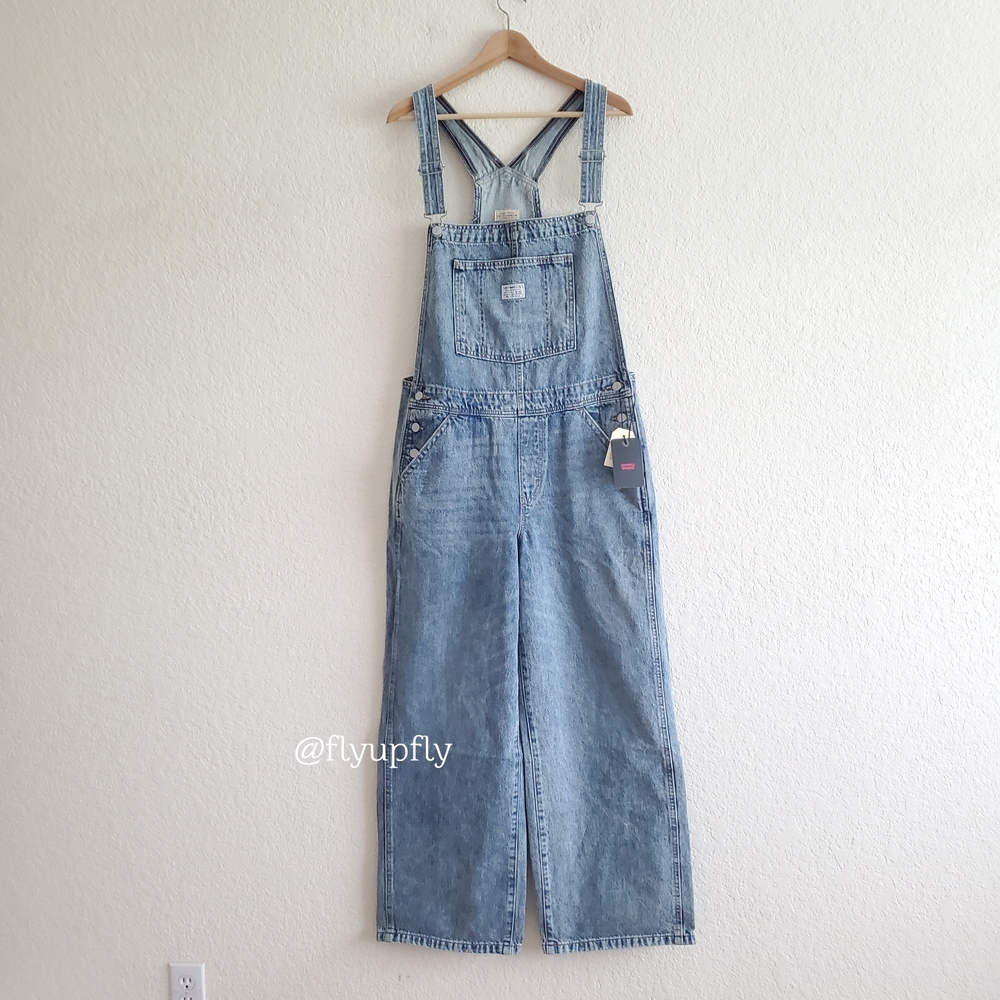 Levis Baggy Premium Vintage Womens Overalls  NWT - Picture 6 of 10